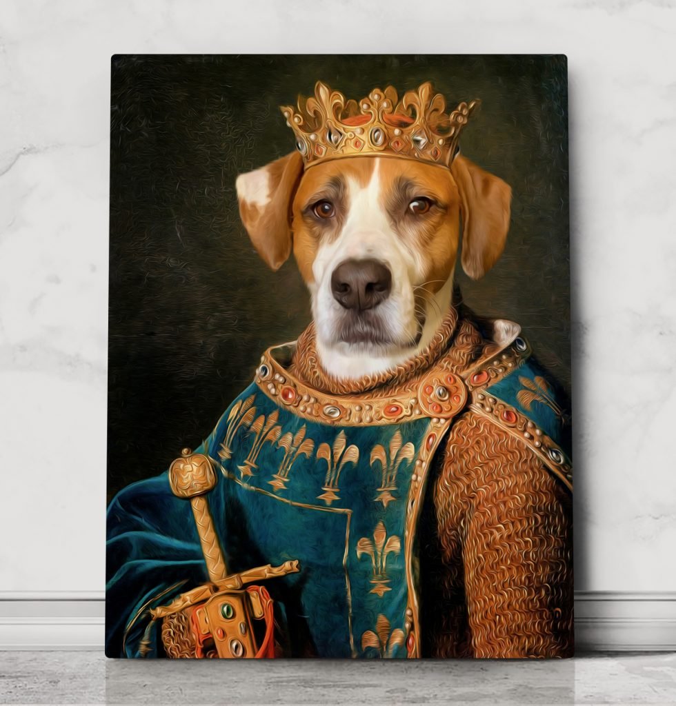 The Empire Custom Pet Portrait Personalised Renaissance 