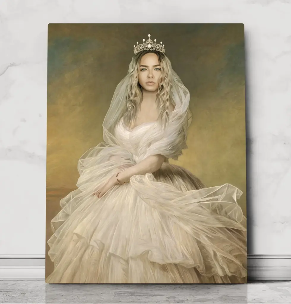 Baroness Natalia – custom royal pet portrait