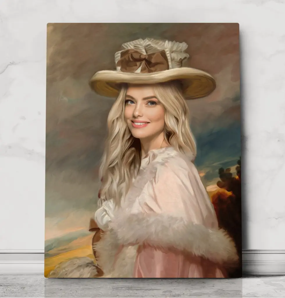 Queen Xenia – custom royal pet portrait