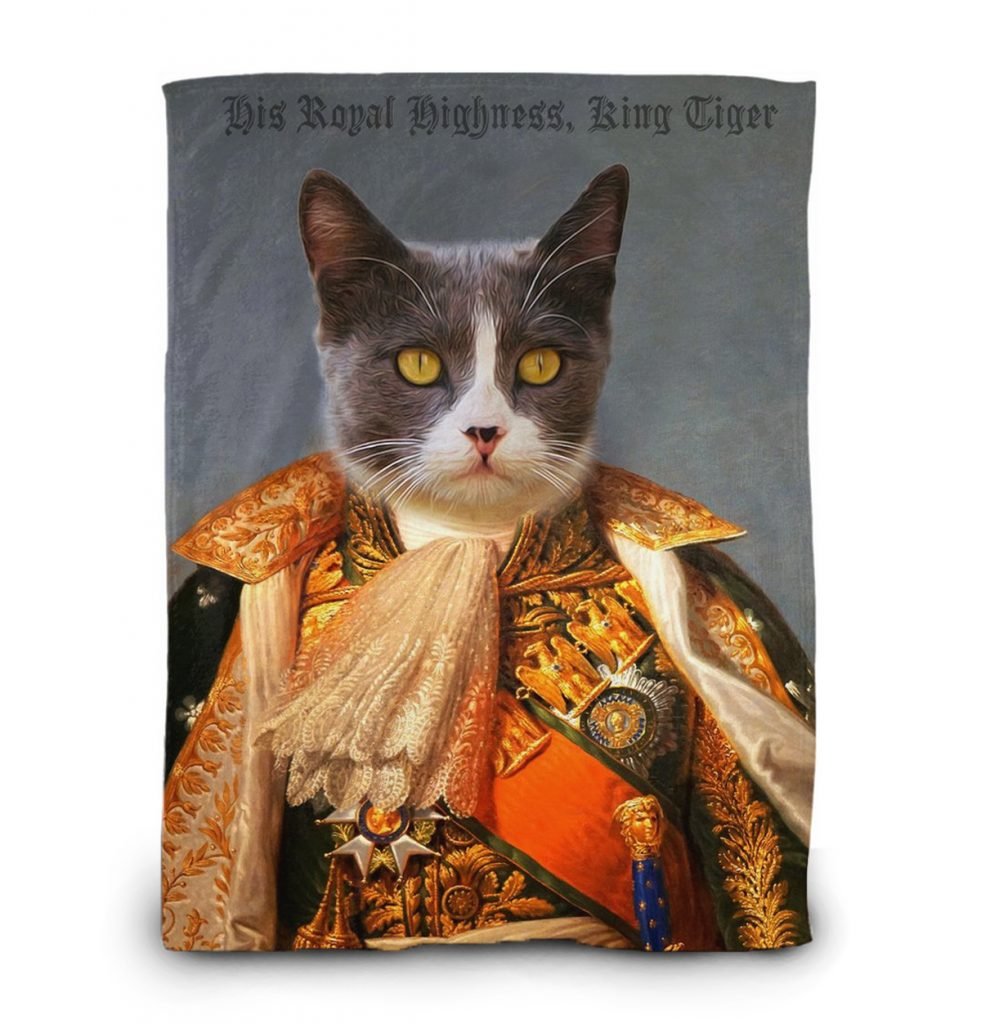 Pet discount portrait blanket