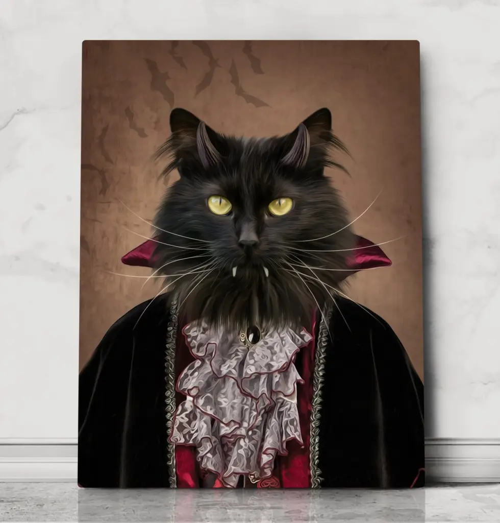Count Catula – custom royal pet portrait
